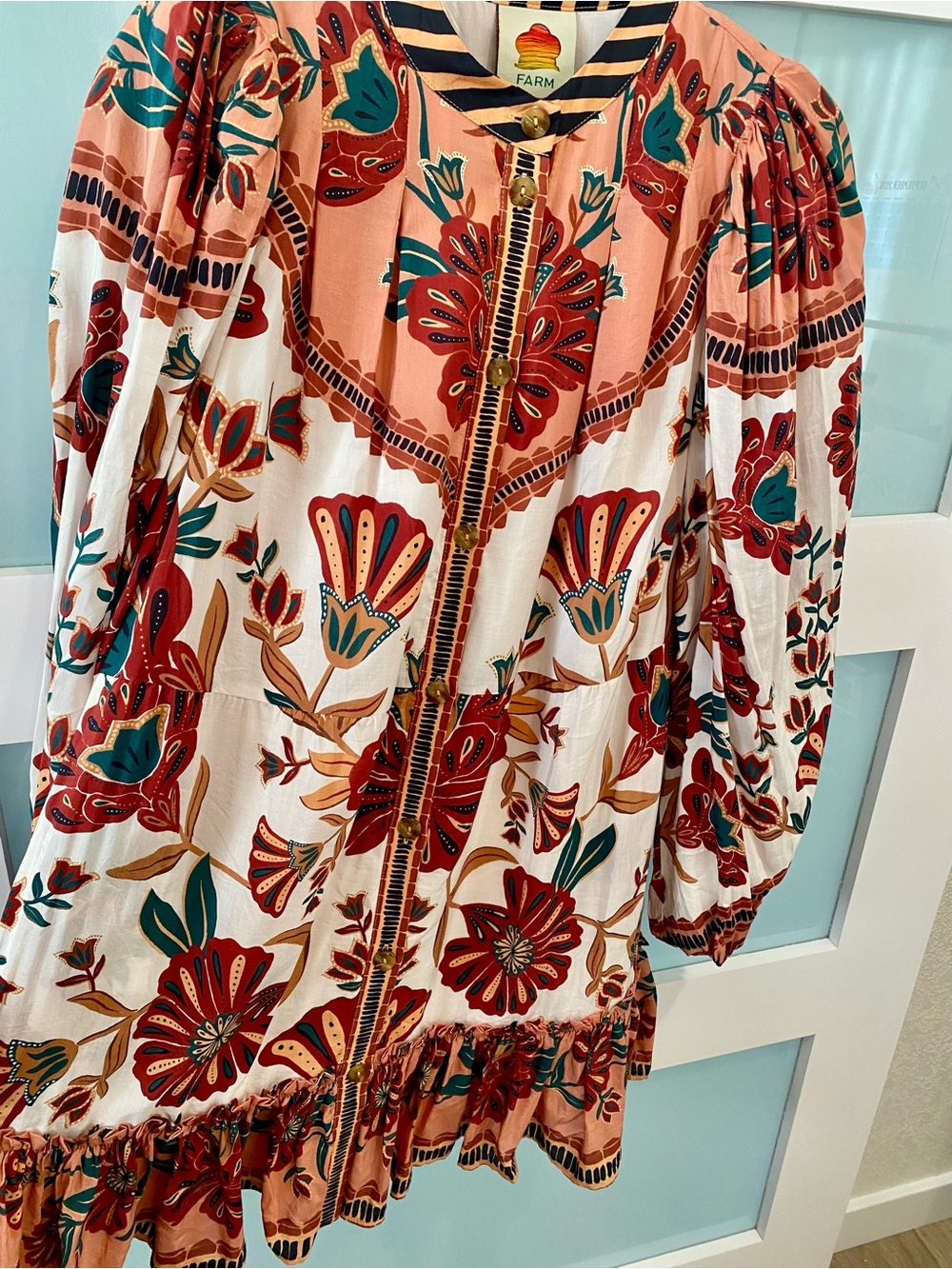 FARM Rio Floral Mini Dress – XS – NWOT - Picture 5 of 7